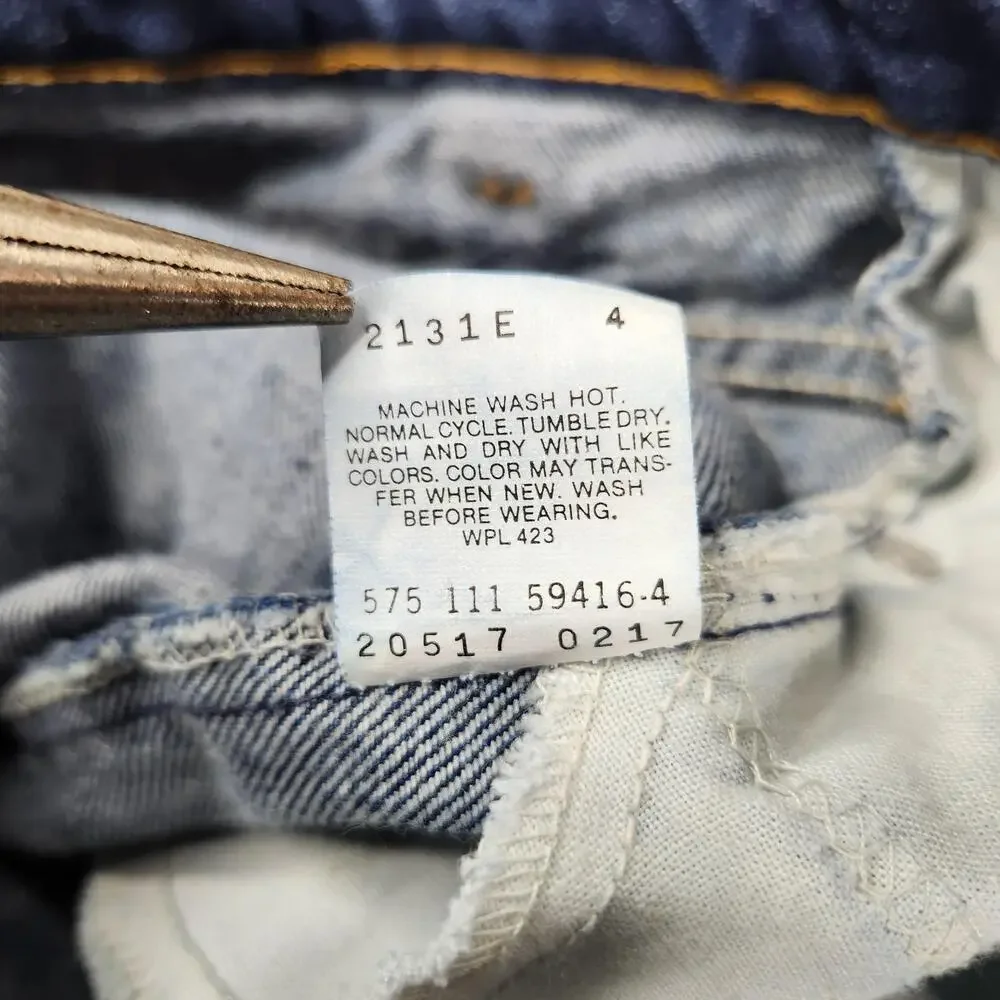 Vintage Levis 517 Jeans Mens 32x32 (Fits 30x26) Blue Orange Tab USA 1991